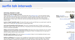 Desktop Screenshot of interwebsurfin.blogspot.com