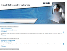 Tablet Screenshot of deliverability.blogspot.com