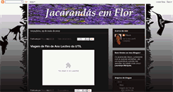 Desktop Screenshot of jacarandasemflor.blogspot.com