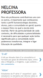Mobile Screenshot of nelcinaprofessora.blogspot.com