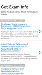 Mobile Screenshot of getexaminfo.blogspot.com