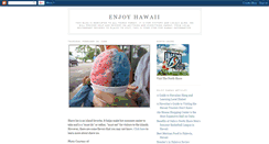 Desktop Screenshot of enjoyhawaii.blogspot.com