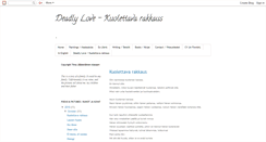 Desktop Screenshot of deadlylove-tiinajaaskelainen.blogspot.com