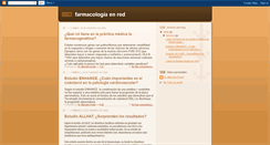 Desktop Screenshot of farmacologiaenred.blogspot.com