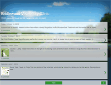 Tablet Screenshot of bridlewoodvc.blogspot.com
