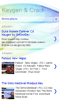Mobile Screenshot of keygen-crack.blogspot.com