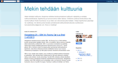 Desktop Screenshot of kansalaiskulttuuri.blogspot.com