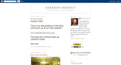 Desktop Screenshot of ferency.blogspot.com