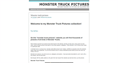 Desktop Screenshot of monstertruckpics.blogspot.com