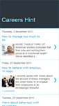 Mobile Screenshot of careershint.blogspot.com