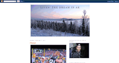Desktop Screenshot of liventhedreaminalaska.blogspot.com