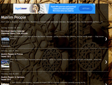 Tablet Screenshot of muslim-peoples.blogspot.com