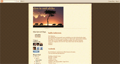 Desktop Screenshot of elieninzuidafrika.blogspot.com