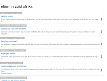 Tablet Screenshot of elieninzuidafrika.blogspot.com