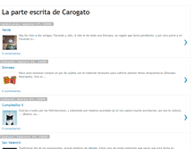 Tablet Screenshot of carogato.blogspot.com
