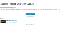 Tablet Screenshot of laconiagrilltech.blogspot.com
