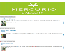 Tablet Screenshot of mercuriogallery.blogspot.com