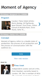 Mobile Screenshot of momentofagency.blogspot.com