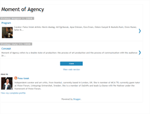 Tablet Screenshot of momentofagency.blogspot.com