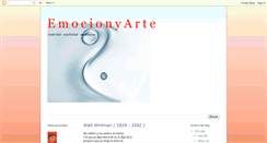 Desktop Screenshot of emocionyarte.blogspot.com