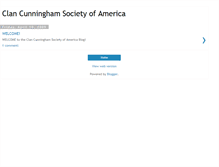 Tablet Screenshot of clancunninghamsocietyofamerica.blogspot.com