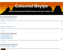 Tablet Screenshot of colouredboytjie.blogspot.com