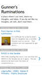 Mobile Screenshot of gunnersruminations.blogspot.com