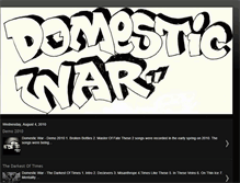 Tablet Screenshot of domesticwar.blogspot.com