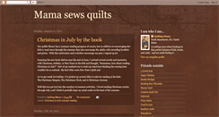 Desktop Screenshot of mama-sews-quilts.blogspot.com