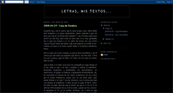 Desktop Screenshot of alienletras.blogspot.com