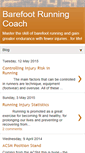 Mobile Screenshot of barefootrunningcoach.blogspot.com
