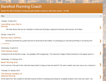 Tablet Screenshot of barefootrunningcoach.blogspot.com