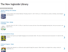 Tablet Screenshot of inglesidebranchlibrary.blogspot.com