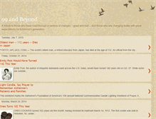 Tablet Screenshot of 99andbeyond.blogspot.com