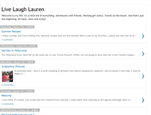 Tablet Screenshot of lauren-on-the-go.blogspot.com