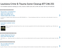 Tablet Screenshot of louisianacrimescenecleanup.blogspot.com