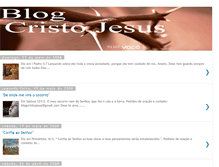 Tablet Screenshot of blogcristojesus.blogspot.com