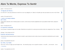 Tablet Screenshot of abretumenteexpresatusentir.blogspot.com