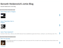 Tablet Screenshot of kennethheidenreich.blogspot.com