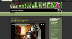 Desktop Screenshot of chronisch-leben-alltag.blogspot.com