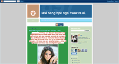 Desktop Screenshot of lasi-nanghpengaitsawraai.blogspot.com
