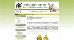 Desktop Screenshot of produccionanimalunl.blogspot.com