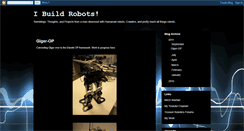 Desktop Screenshot of ibuildrobots.blogspot.com