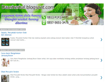 Tablet Screenshot of dausherbal.blogspot.com