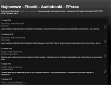 Tablet Screenshot of ebook-zimny.blogspot.com