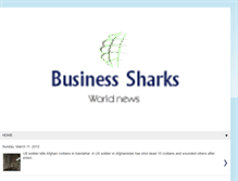 Tablet Screenshot of businesssharks.blogspot.com