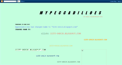 Desktop Screenshot of mypeccadilloes.blogspot.com