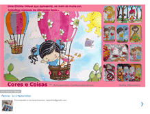 Tablet Screenshot of coresecoisas.blogspot.com