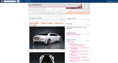 Desktop Screenshot of carswallpapers9.blogspot.com
