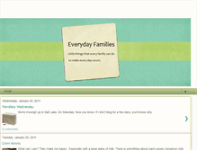 Tablet Screenshot of everydayfamilies.blogspot.com